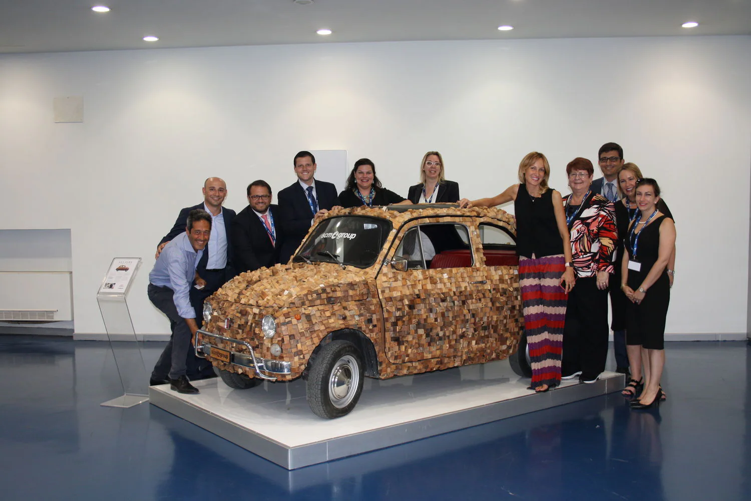 A "Partnership Gwinnett" delegation visit the SCM Group 