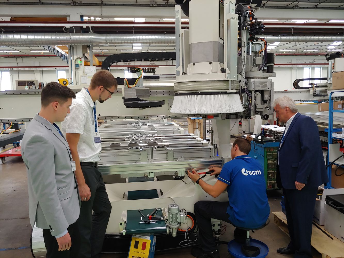 Студенческая практика в SCM, Италия