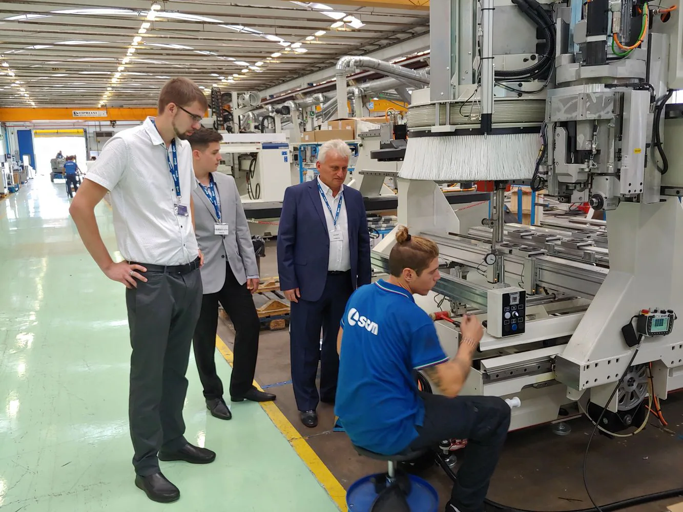 Студенческая практика в SCM, Италия