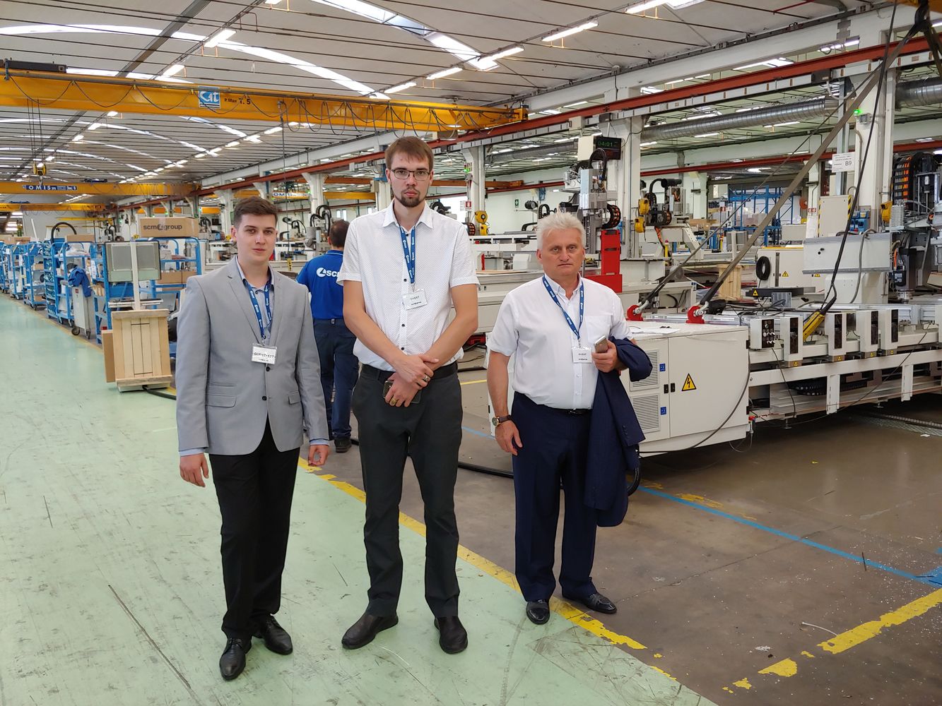 Студенческая практика в SCM, Италия