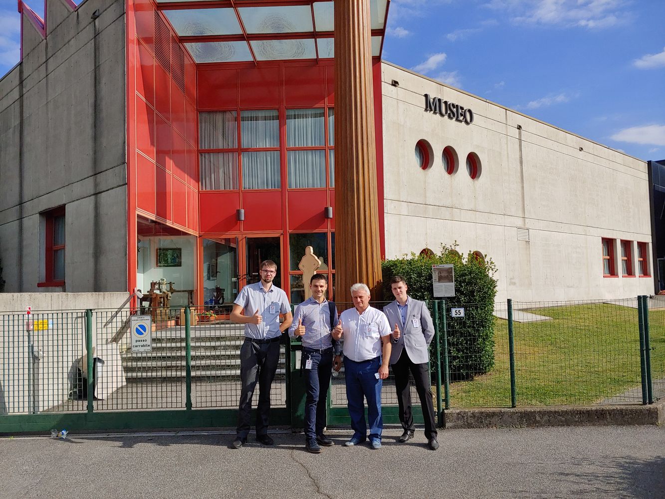 Студенческая практика в SCM, Италия