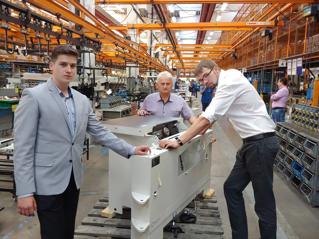 Студенческая практика в SCM, Италия