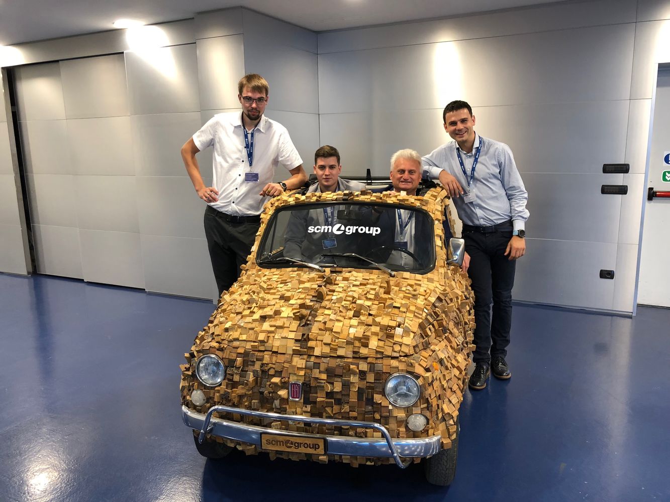 Студенческая практика в SCM, Италия