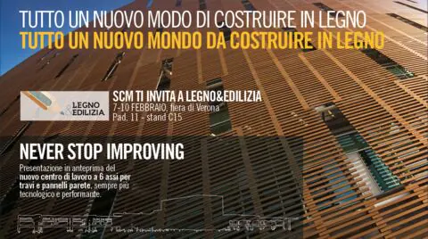 SCM alla fiera "Legno&Edilizia" di Verona