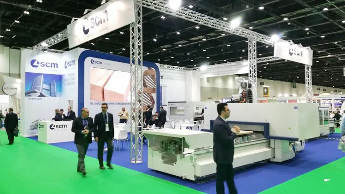 SCM porta a Dubai Woodshow l’alta tecnologia “made in Italy” per il legno