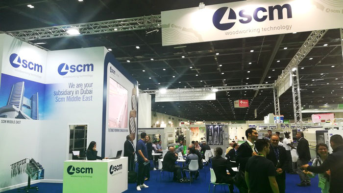 SCM porta a Dubai Woodshow l’alta tecnologia “made in Italy” per il legno